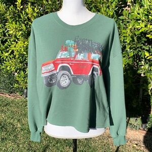 Ford Bronco Christmas Sweatshirt
